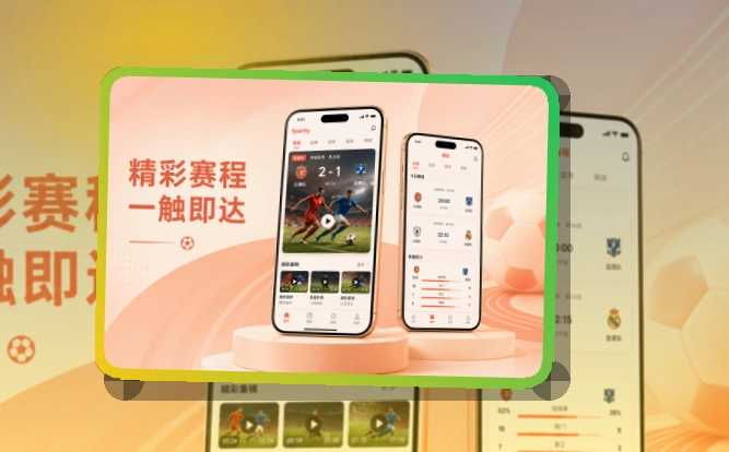 沉浸式App入口 · 赛事App入口 · 比分变化及时掌握界面展示